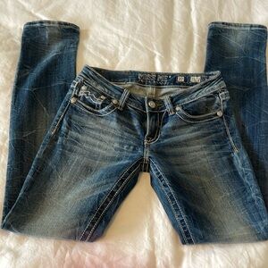 Miss me straight leg low/mid rise jeans